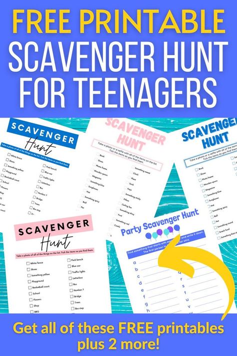 scavenger hunt for teenagers Middle School Scavenger Hunt Ideas, Mall Scavenger Hunt Ideas, Neighborhood Scavenger Hunt For Teens, Outdoor Scavenger Hunt For Teens, Team Scavenger Hunt Ideas, Scavenger Hunt Ideas For Teens Outdoor, Middle School Scavenger Hunt, Teen Scavenger Hunt Ideas, 16th Birthday Scavenger Hunt