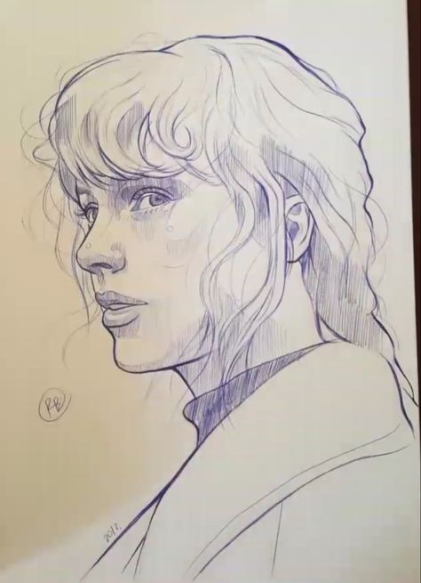 Actor Art Drawing, Taylor Swift Sketches Aesthetic, Taylor Swift Sketch Easy, Taylor Swift Portrait Drawing, Taylor Swift Sketch Pencil, Sketch Taylor Swift, Taylor Swift Drawing Sketches, Taylor Swift Dibujos, Taylor Swift Drawing Easy