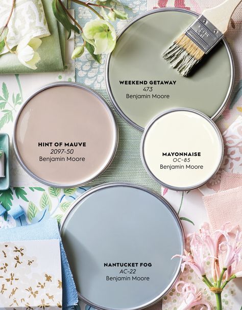 Benjamin Moore Monet, Bungalow Color Palette, Sherwin Williams Whole House Palette Colour Schemes, Paint Colors For Textured Walls, Lowe’s Paint Colors, Welcoming Living Room Ideas, French Cottage Paint Colors, Light Bedroom Paint Colors, Bright Interior Paint Colors