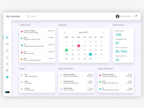 Animation Dashboard Calendar Aplication ui design web design calendar aplication ux ui minimal layout anmiation dashboard freelance design Web Calendar Design, Calendar Web Design, Calendar Of Activities Design, Calendar Ui Design, Calendar Dashboard, Event Management Dashboard, Crm Dashboard Ui Design, Minimal Layout, Web Application Design