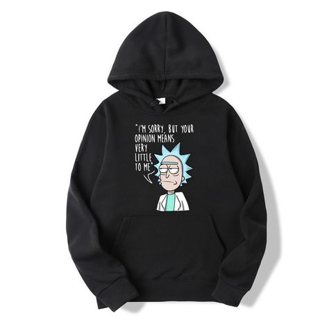 Rick Morty Hoodies Pullover Casual SweatshirtMade by high quality polyester, lightweight, thickness, soft, comfortable and good air permeability.Design Inspiration comes from Rick Morty.The unisex sweatshirt sweater features beautiful 2D printing technology and is popular with children and adults.A good gift for Rick Morty fans or hip pop fans.Color：Black,White,Grey,Blue,Pink,RedSize:XXS,XS,S,M,L,XL,XXL,XXXL,XXXXL Rick And Morty Hoodie, Clothing Store Displays, Hip Hop Sweatshirts, Rick Y Morty, Store Displays, Hoodie Pullover, Rick And Morty, Casual Pullover, Casual Hoodie