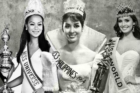 Gloria Diaz, Pageant Aesthetic, Miss Universe Crown, Miss Universe Philippines, Megan Young, Miss Philippines, Filipino Fashion, Miss Venezuela, Philippines Culture