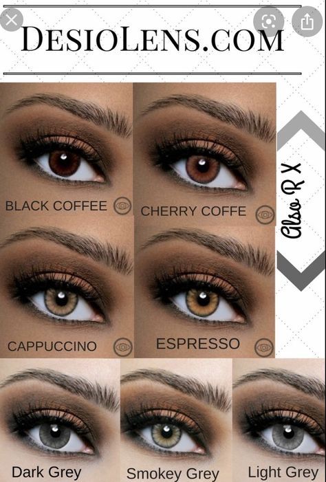 Eye Color Contacts, Contact Lenses For Brown Eyes, Smokey Eyes Tutorial, Brown Contact Lenses, Eye Lens Colour, Best Colored Contacts, Green Colored Contacts, Natural Color Contacts, Colored Eye Contacts