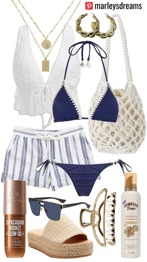 Vacation Island Outfits, Summer Outfits Layout, Tsitp Outfits, Vietnam Outfits, Jj Outfits, Planned Outfits, Outfit Ideas Beach, Cute Summer Fits, Virtual Outfits