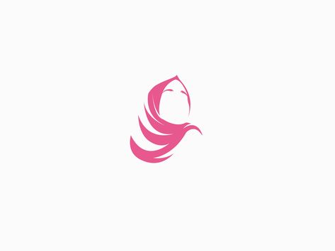 Hijab logo concept muslim hijab branding vector simple gradient illustration design rantaucreative logo icon Hijab Branding, Muslim Logo, Hijab Logo, Design Hijab, Gradient Illustration, Logo Online Shop, Dress Logo, Western Outfits Men, Hijab Cartoon