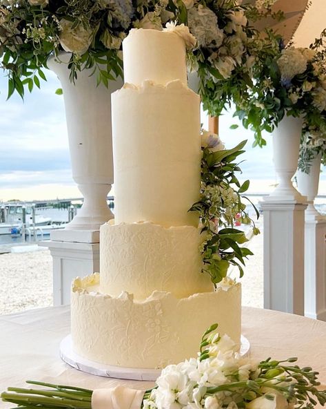 Cobblestone Bakery (@cobblestonebakery) • Instagram photos and videos Wedding Cake With Buttercream, 4 Tier Wedding Cake, Cake With Buttercream, Cake Trends, 2024 Wedding, Tiered Wedding Cake, Best Day Ever, Custom Cakes, Wedding Cake