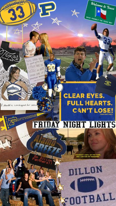 #fridaynightlights #fnl #timriggins #coachtaylor #tamitaylor #cleareyesfullheartscantlose #cleareyes #lylagarrity #dillonpanthers Friday Night Lights Tv Show, Friday Night Lights Show, Show Wallpapers, Tami Taylor, Dillon Panthers, Tim Riggins, Taylor Kitsch, Clear Eyes, Tv Couples