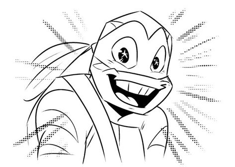 Tmnt Line Art, Rottmnt Coloring Pages, Tmnt Black And White, Rottmnt Leo Fanart, Leonardo Rottmnt, Leo Rottmnt, Leo Tmnt, Rottmnt Leo, Leonardo Tmnt