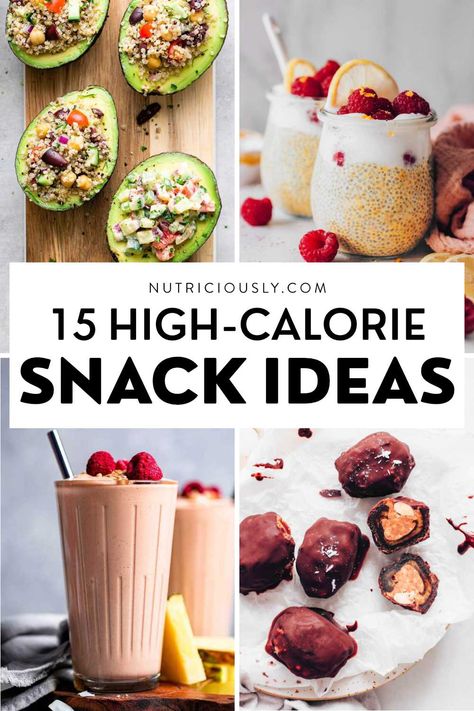 17 Easy High-Calorie Snacks for Healthy Weight Gain 2 Healthy High Calorie Snacks, Best Vegan Protein Powder, High Calorie Diet, High Calorie Snacks, Calorie Dense Foods, Weight Gain Meals, High Calorie, Weight Maintenance, Filling Snacks