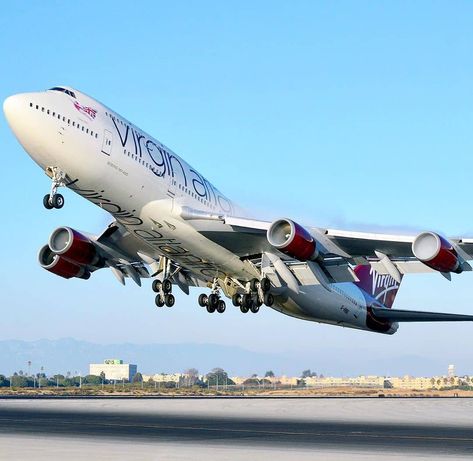 The Aviation Hub ✈ | Instagram (@theaviationhub) posted on Instagram: “Virgin Atlantic B747-400🔥 A sight of the past 💔 Virgin Atlantic announced the early retirement of all their 747s back in early May. Many…” • Oct 1, 2020 at 12:41pm UTC Virgin Atlantic, Early Retirement, Boeing 747, Tinker Bell, Oct 1, Air Show, Airlines, Aircraft, The Past