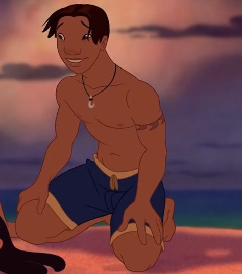 David Lilo And Stitch, Lilo And Stitch Characters, Male Cartoon Characters, Fictional Character Crush, Smash Or Pass, Animated Man, Lilo Y Stitch, Lilo Et Stitch, Disney Princes