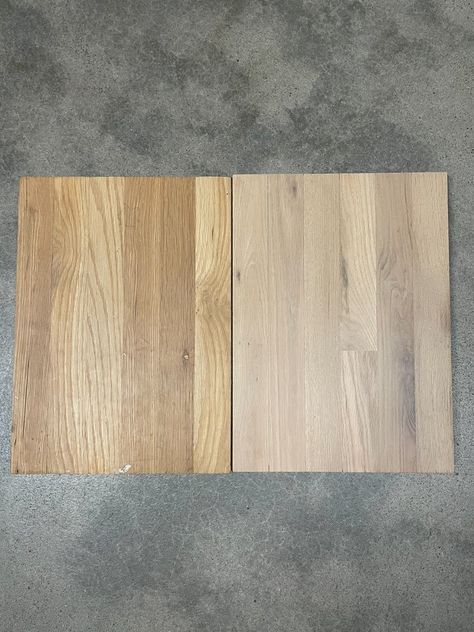 Oak Stains, Turn Red Oak Into White Oak, Minwax Stain Colors On Oak, Pickled Red Oak Floors, Duraseal Weathered Oak On Red Oak, Sanded Red Oak Floors, Red Oak White Wash, Driftwood Stain On Red Oak, Red Oak Floors Stain Colors