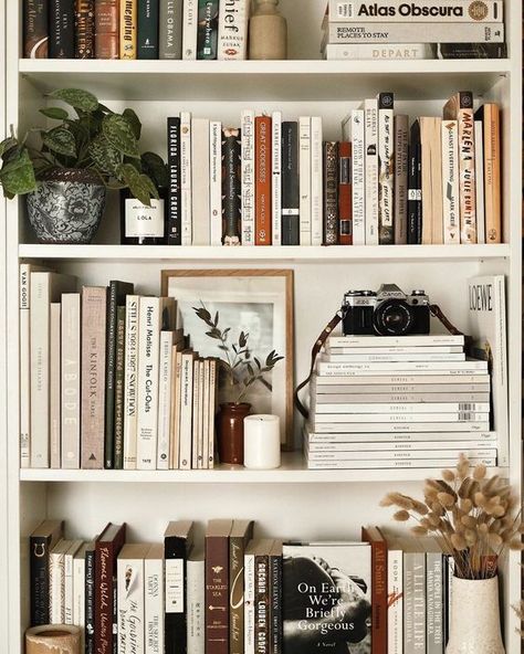 Photo by: Polly Florence Lots Of Books, Bookshelf Styling, Home Library, Book Shelf, My New Room, Cheap Home Decor, 인테리어 디자인, House Inspiration, Home Decor Inspiration