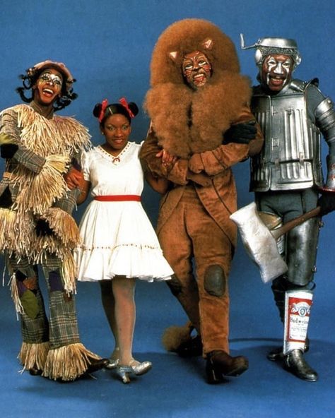 Charlie Smalls and William F. Brown’s The Wiz opened on Broadway on January 5, 1975, starring Stephanie Mills as Dorothy, Ted Ross, André DeShields and Mabel King. This version of The Wizard of Oz featured an All-Black cast and won 7 Tony Awards, including Best Musical. There were a total of 1,672 performances. The Wiz Musical, Stephanie Mills, African American Family, Family Films, Live Theater, Black Hollywood, Theatre Costumes, Musical Movies, Female Singers