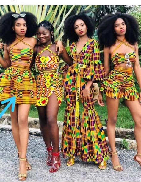 Spring Makeup Ideas, Mode Prints, Kente Dress, African Prom Dresses, Ghanaian Fashion, African Print Clothing, Kente Styles, Afrikaanse Mode, African Fashion Ankara