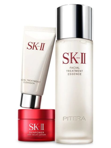 Discover great products at the best prices at Dealmoon. SK-II Anti-Aging 3-Piece Pitera Power Kit. Price:$89.99 at Saks OFF 5TH Sk Ii Essence, Sk Ii, Skincare Gift Set, Skin Care Kit, Skin Radiance, Skin Care Gifts, Gentle Cleanser, Anti Aging Cream, Skincare Set