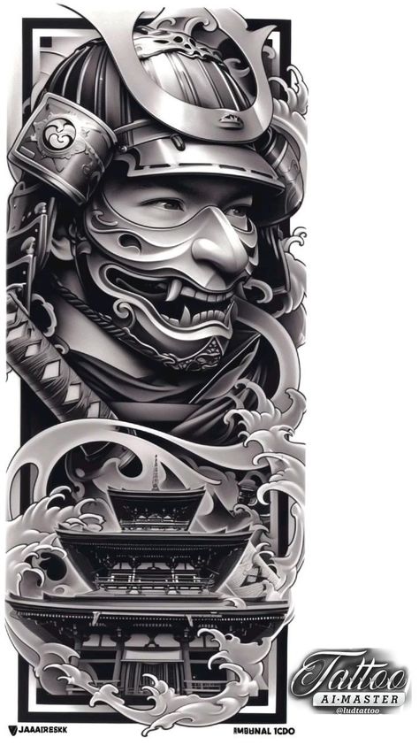 Back Piece Tattoo Men, Galaxy Tattoo Sleeve, Japanese Warrior Tattoo, Bald Eagle Tattoos, Samurai Tattoo Sleeve, Samurai Warrior Tattoo, Tattoo Catalog, Japanese Legs, Samurai Tattoo Design