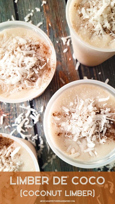 Puerto Rican Coconut Limber, Limbers Recipe Puerto Rico, Puerto Rican Limber Recipes, Coconut Limber Recipe, Limber Recipe, Spanish Desserts, Puerto Rican Dishes, Mexican Appetizers, Puerto Rico Food