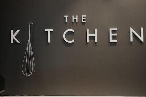 Restaurant Visit: The Kitchen at Weylandts in South Africa                                                                                                                                                                                 More Magic Room, Restaurant Logos, Restaurant Signage, Kitchen Logo, Decoration Restaurant, Restaurant Names, Food Logo Design, Furniture Logo, Restaurant Signs