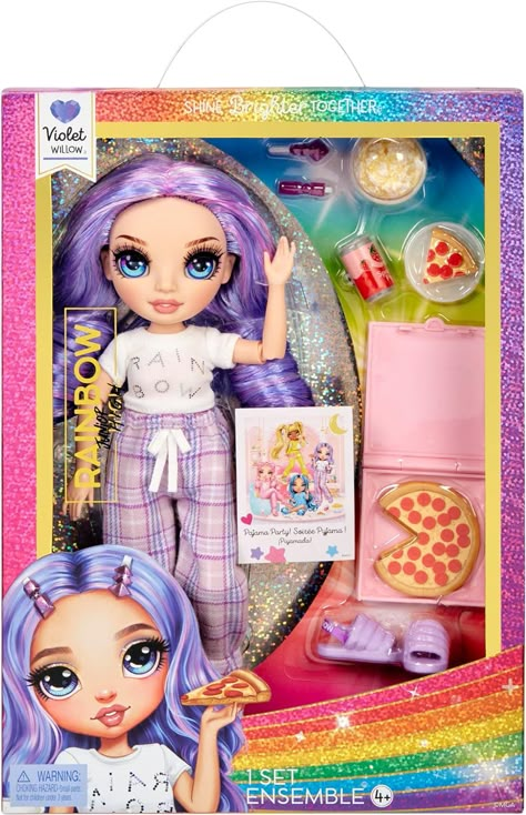 Rainbow High Toys, Rainbow High Violet, Sunny Doll, Rainbow High Dolls, Baby Alive Food, Rainbow Family, Rainbow Toy, Pj Party, Jr High