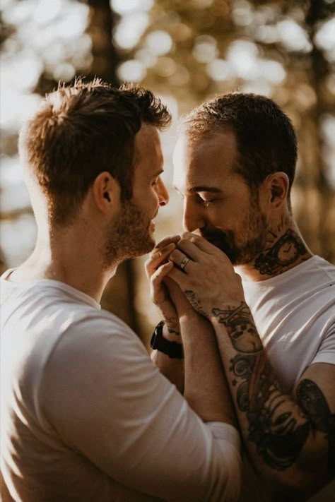 Gay Couple Photoshoot, Photoshoot Couple Poses, Gay Wedding Photos, Magic Rings, Uganda Africa, White Magic Spells, Intimate Engagement, Queer Weddings, Couple Engagement Pictures