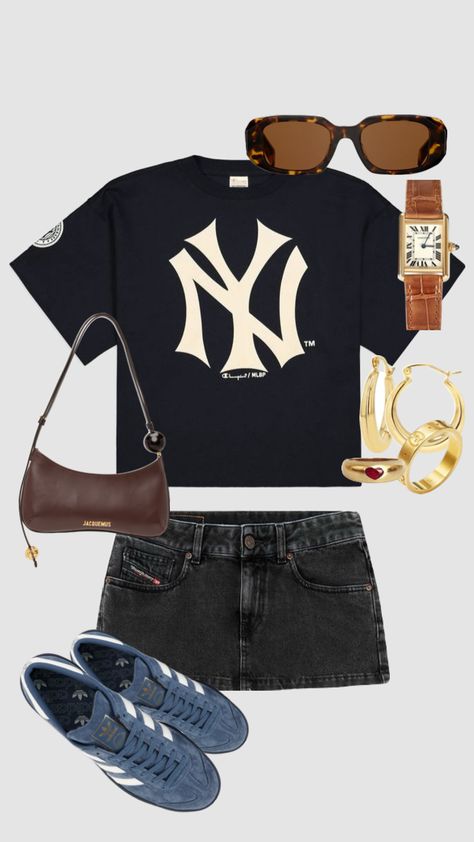 #fitinspo #blue Cool Girl Outfit, Y2k Street Style, Her Drawing, Nyc Outfits, School Homework, Outfit Inspo Summer, City Outfits, Outfit Inspo Casual, Cute Everyday Outfits