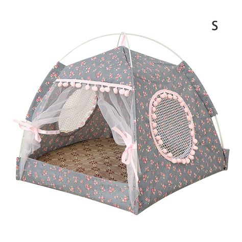 Arrives Mon, Oct 4 Buy Sugeryy Universal Pet Cat Tent House Kennel Bed Removable Washable Pet Nest at Walmart.com Dog Tent Bed, Cat Teepee, Small Dog House, Puppy Playpen, Basket Dog Bed, Dog Tent, Dog House Bed, Pet Beds Cat, Cat Tent