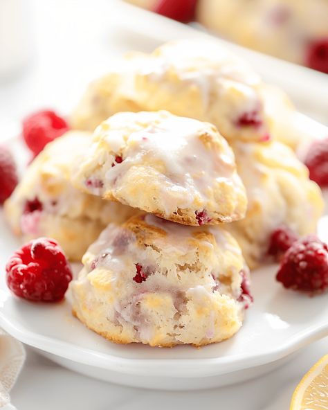 Easy Lemon Raspberry Scones Recipe If you’re looking for a delightful treat that’s both refreshing and sweet, these Easy Lemon Raspberry Scones are just what you need. Perfect for breakfast, ... Read more Lemon Raspberry Scones Recipe, Lemon Raspberry Scones, Raspberry Scones Recipe, Raspberry Scone, Strawberry Rhubarb Scones, Blondie Dessert, Berry Scones, Raspberry Scones, Afternoon Tea Recipes