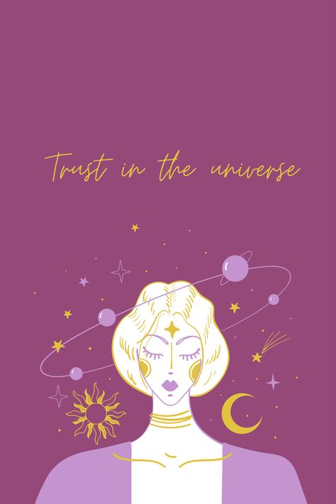 The Universe Is On My Side Wallpaper, Have Faith Wallpaper, Its Already Yours Universe Wallpaper, Trust In Universe, Trust The Universe Wallpaper, Trust The Universe Quotes, Affirmation Background, Manifest Quotes, Ethereal Core