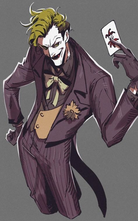 Joker Fanart Anime, Dc Joker Fanart, The Joker Fanart, Joker Comic Art, The Joker Art, Joker Fan Art, Joker Fanart, Joker Comic, Joker Artwork