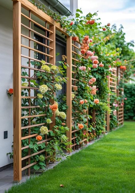 Wooden Sculptures, Backyard Garden Layout, Walled Garden, Have Inspiration, Outdoor Gardens Design, Wall Garden, Outdoor Decor Backyard, Backyard Garden Design, Garden Landscape Design