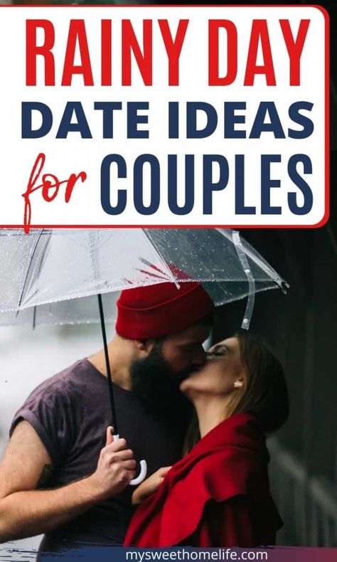 Rainy Day Activities For Couples, Rainy Day Date Ideas, Rainy Day Ideas, Rainy Day Dates, Romantic Rainy Day, Couple Dinner, Rainy Day Movies, Date Ideas For Couples, Night Jar