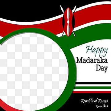 Madaraka Day Kenya Posters, Madaraka Day Kenya, Madaraka Day, Facebook Png, Christmas Globes, Transparent Frame, Flyer Design Layout, Christmas Border, Frame Border