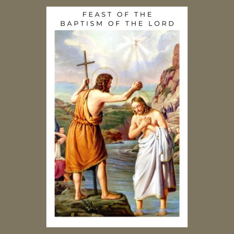 Feast of the Baptism of the Lord - Mk 1:9-11 It happened in those days that Jesus came from Nazareth of Galilee and was baptized in the Jordan by John. On coming up out of the water he saw the heavens being torn open and the Spirit, like a dove, descending upon him. And a voice came from the heavens, “You are my beloved Son; with you I am well pleased.” To read more: Luminous Mysteries Of The Rosary, Luminous Mysteries, Rosary Mysteries, Mysteries Of The Rosary, Holly Pictures, Divine Providence, Jesus Praying, Holy Rosary, Religious Images