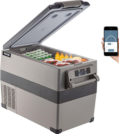 https://amzn.to/46JA4yV Portable Freezer, Rv Refrigerator, Outdoor Fridge, Mini Fridge With Freezer, Refrigerator Cooler, Car Fridge, Portable Refrigerator, Car Cooler, Portable Fridge