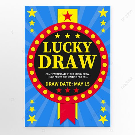 Lucky Draw Design, Lucky Draw Poster Design, Lucky Draw Poster, Draw Template, Draw Poster, Diy Home Office, Lottery Drawing, Home Office Makeover, Big Draw