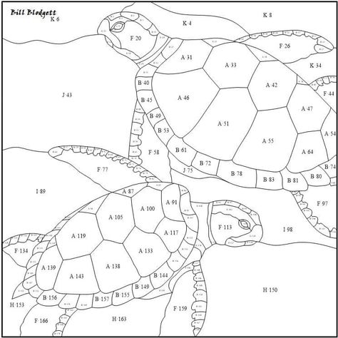 Turtle Applique Pattern Templates, Stained Glass Turtle Patterns Free, Ocean Mosaic Ideas, Stained Glass Turtle Pattern, Collage Quilts Free Pattern, Free Mosaic Patterns Templates Design, Turtle Quilt Pattern, Stained Glass Designs Templates, Stained Glass Turtle