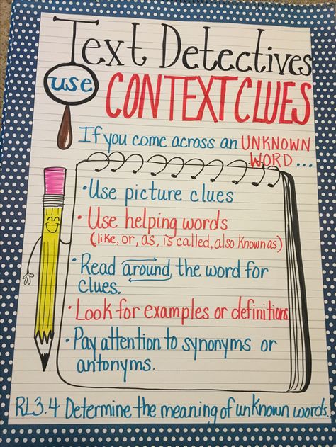 Context Clues anchor chart Vocabulary Context Clues Anchor Chart, Ell Anchor Charts, Context Clues Anchor Chart 2nd Grade, Context Clues Anchor Chart, Context Clues Worksheets, Ela Anchor Charts, Envision Math, Teacher Aesthetic, Picture Clues