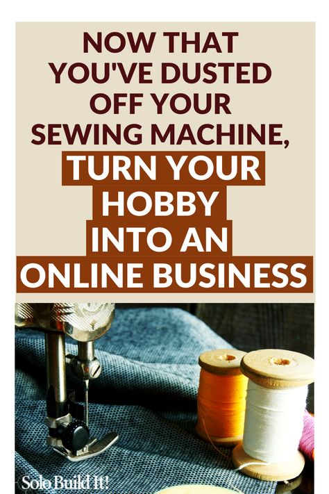 Now that you've dusted off your sewing machine, turn your hobby into an online business. Find out how doable turning your sewing or craft related hobby into an income generating business really is. Judy Christensen has always loved anything to do with a needle and thread and she's quite talented too. But she never thought about starting an online business until a few years ago. Now she runs a real business and does what she loves all day long. Find out how you can too. #hobbiesthatmakemoney Mompreneur Quotes, Preparing For Retirement, Starting An Online Business, Hobbies That Make Money, Sewing Business, Generate Income, Business Success, Entrepreneur Success, She Loves