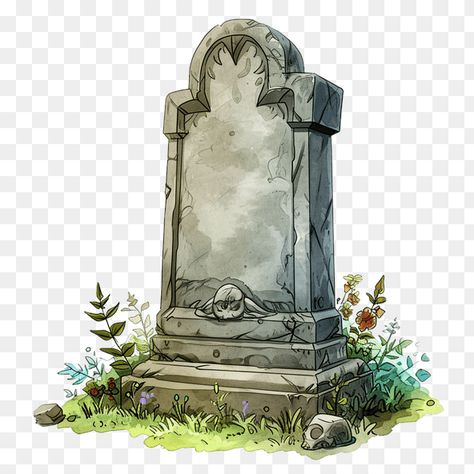 Stone gravestone clipart Grave Stone Illustration, Headstone Painting, Tombstone Tattoo Design, Tomb Stone Drawing, Grave Stone Drawing, Blank Tombstone, Tomb Stone Design, Grave Stone Tattoo, Grave Painting