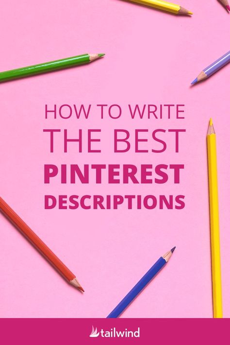 How to Write the Best Pinterest Descriptions. Tailwind shares what to include, how to use hashtags, how to do keyword research, and how long they should be. Save this one for later and be sure to sign up for the free Pinterest toolkit. #pinterestmarketing #tailwind How To Use Hashtags, Blog Success, Pinterest Seo, Keyword Research, Pinterest Marketing Strategy, Pinterest Strategy, Marketing Software, Pinterest For Business, Blog Traffic