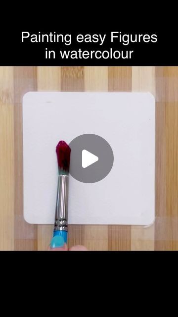 Sarah Allen, Learn Watercolor Painting, Art Tutorials Watercolor, Watercolor Beginner, Instagram Painting, Learn Watercolor, Watercolor Tips, Watercolor Paintings For Beginners, Painting Easy