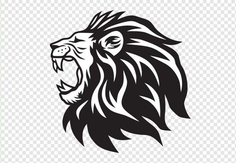 Leao Rugindo Vector Download: The Lion Roars | lion roaring Leão rugindo Logo - Pixahunt Roaring Lion Logo, Lion Side View, Roaring Lion Drawing, Lions Tattoo, Lion Roaring, Lion Head Logo, Lion Vector, Three Lions, Lion Drawing