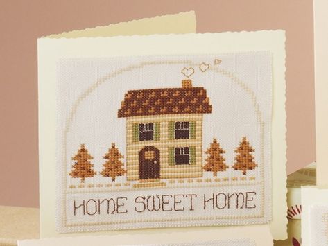 Clever Signs, Home Sweet Home Cross Stitch, Ursula Michael, Home Cross Stitch, Free Cross Stitch Designs, Autumn Cross Stitch Patterns, Free Cross Stitch Patterns, Free Cross Stitch Charts, Owl Cross Stitch