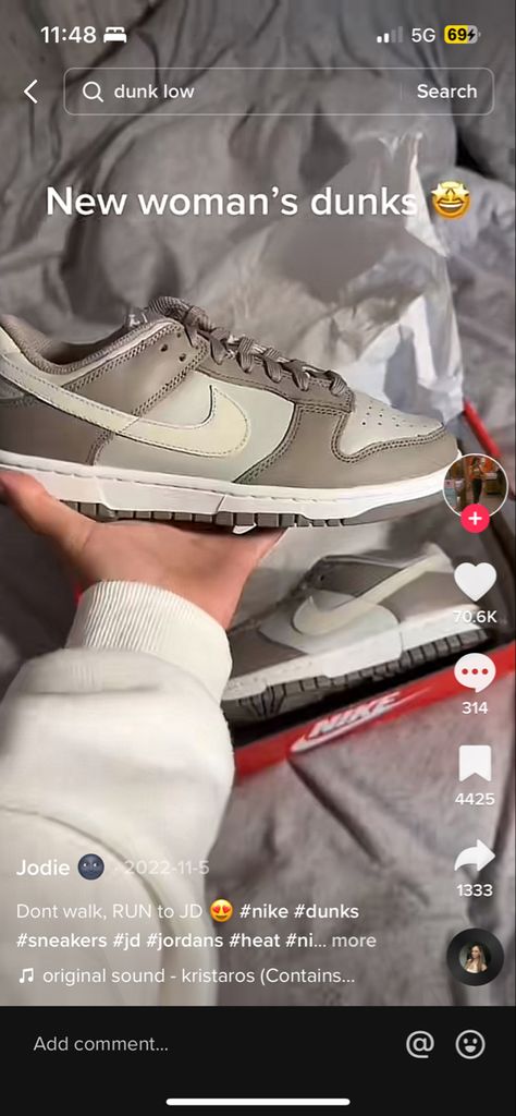 bone beige nike low dunks 🦴 Nike Dunks Bone Beige, Nike Dunk Low Bone Beige, Low Dunks Outfit, Dunks Outfit Woman, Beige Nike, Dunks Outfit, Low Dunks, Nike Dunk Low, Dunk Low