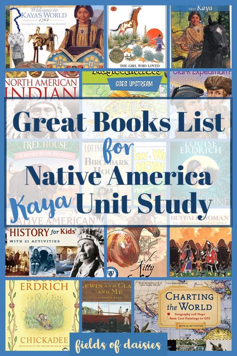 Book List for Native America (Kaya) Unit Study Books About Native Americans, Native American Lessons, Native Americans Unit, Early American History, Homeschool Books, American Indian History, Native American Chief, National Geographic Kids, California History