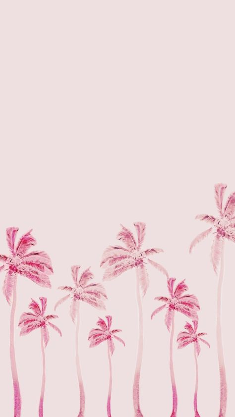 #pink #palmtrees #lockscreen #wallpaper Beach Phone Wallpaper, Barbie Summer, Phone Wallpaper Pink, Wallpaper Pink, Lockscreen Wallpaper, Macbook Wallpaper, Pretty Wallpaper Iphone, Pink Wallpaper, Pretty Wallpapers