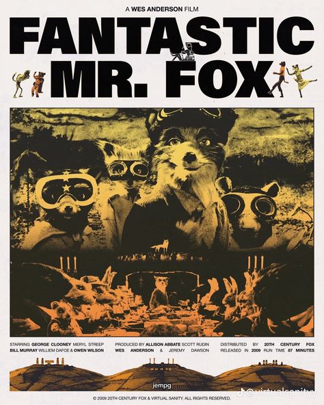 Fantastic Mr Fox Poster, Mr Fox Wallpaper, Fantastic Mr Fox Movie, Wes Anderson Poster, Fantastic Fox, Mister Fantastic, Fox Poster, Wes Anderson Films, Film Posters Art