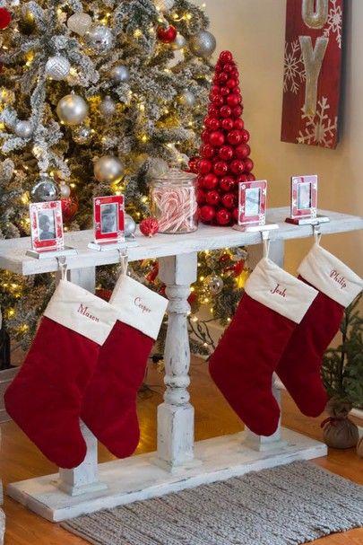 Christmas Stocking Stand, Stocking Holder Stand, Diy Stocking Holder, Stockings Diy, Stocking Hangers, Christmas Stocking Hangers, Christmas Stockings Diy, Craft Board, Stocking Holder