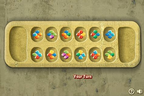 Mancala Game Mancala Game, Classic Board Games, Game Play, Free Online Games, Math Games, Free Games, Games To Play, Board Games, Free Online